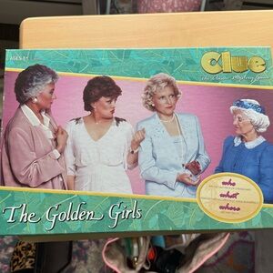 Clue The Golden Girls Board Game